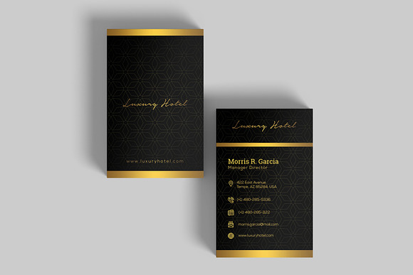 Luxury Business Card Template in Business Card Templates - product preview 4