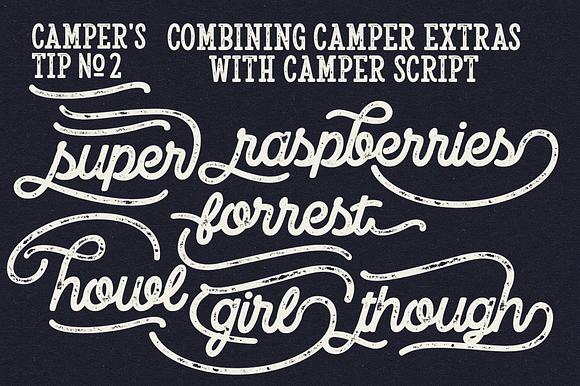 Camper Font Pack in Display Fonts - product preview 9