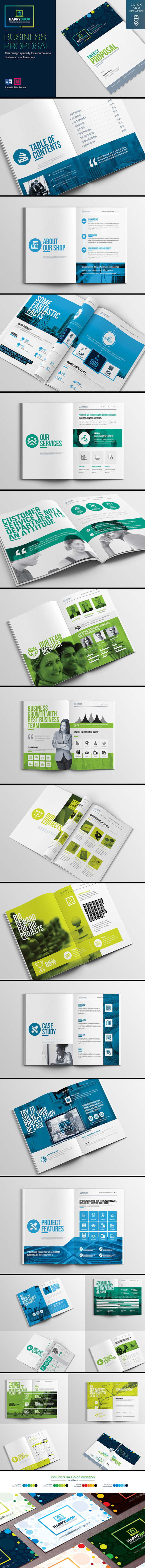 Proposal Template Bundle in Brochure Templates - product preview 4