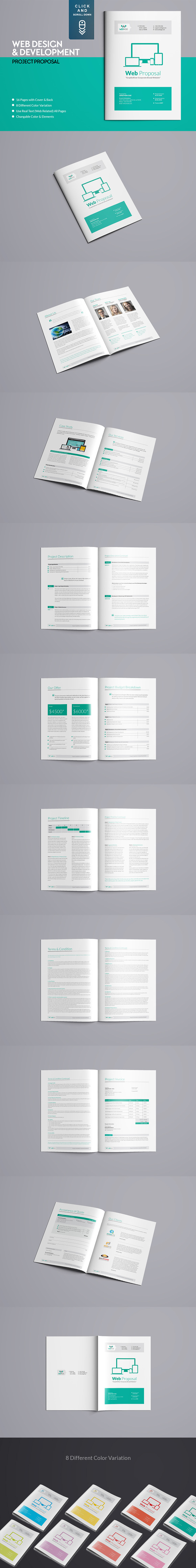 Proposal Template Bundle in Brochure Templates - product preview 8