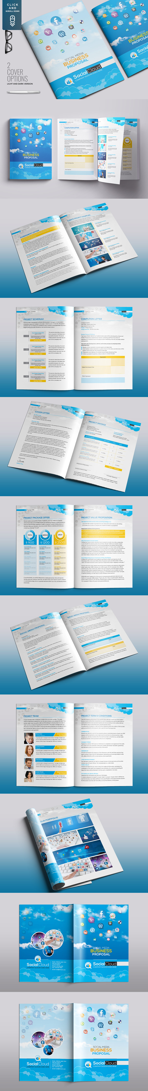 Proposal Template Bundle in Brochure Templates - product preview 10