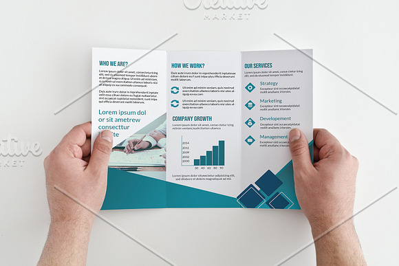 Trifold Bisiness Brochure V818 in Brochure Templates - product preview 1
