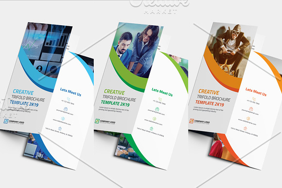 Corporate Trifold Brochure in Brochure Templates - product preview 1
