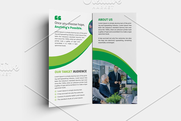 Corporate Trifold Brochure in Brochure Templates - product preview 6