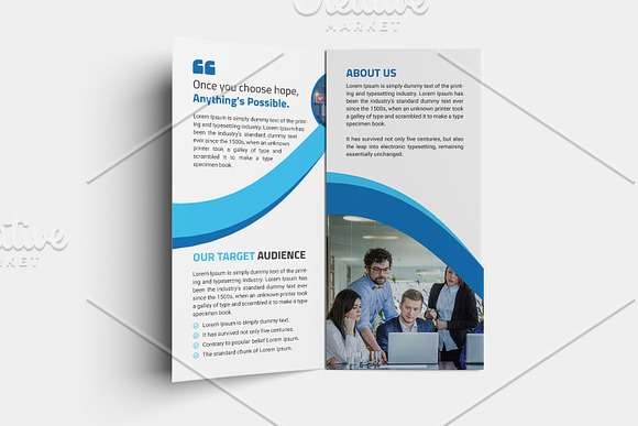 Corporate Trifold Brochure in Brochure Templates - product preview 11