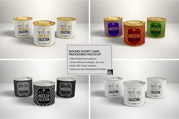 Vol2. Metal Can Mockup Collection in Branding Mockups - product preview 14