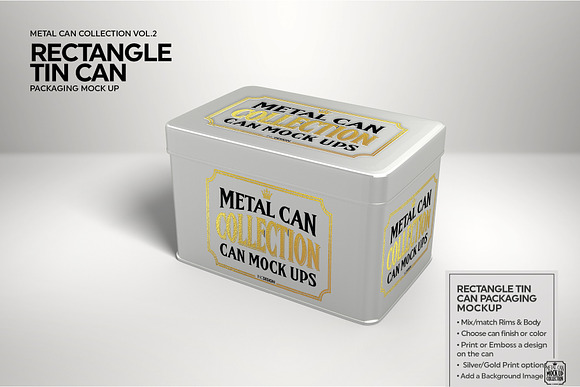 Vol2. Metal Can Mockup Collection in Branding Mockups - product preview 17