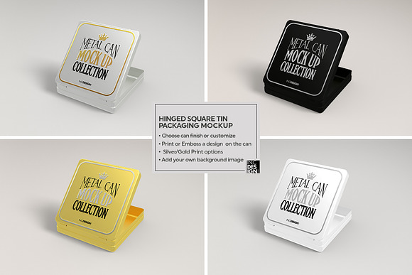 Vol2. Metal Can Mockup Collection in Branding Mockups - product preview 20