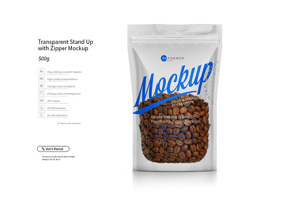 Stand Up Pouch Mockup Set / 40% OFF! in Product Mockups - product preview 19