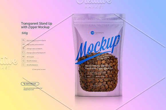 Stand Up Pouch Mockup Set / 40% OFF! in Product Mockups - product preview 20