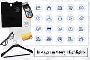 E-commerce Instagram Story Icons