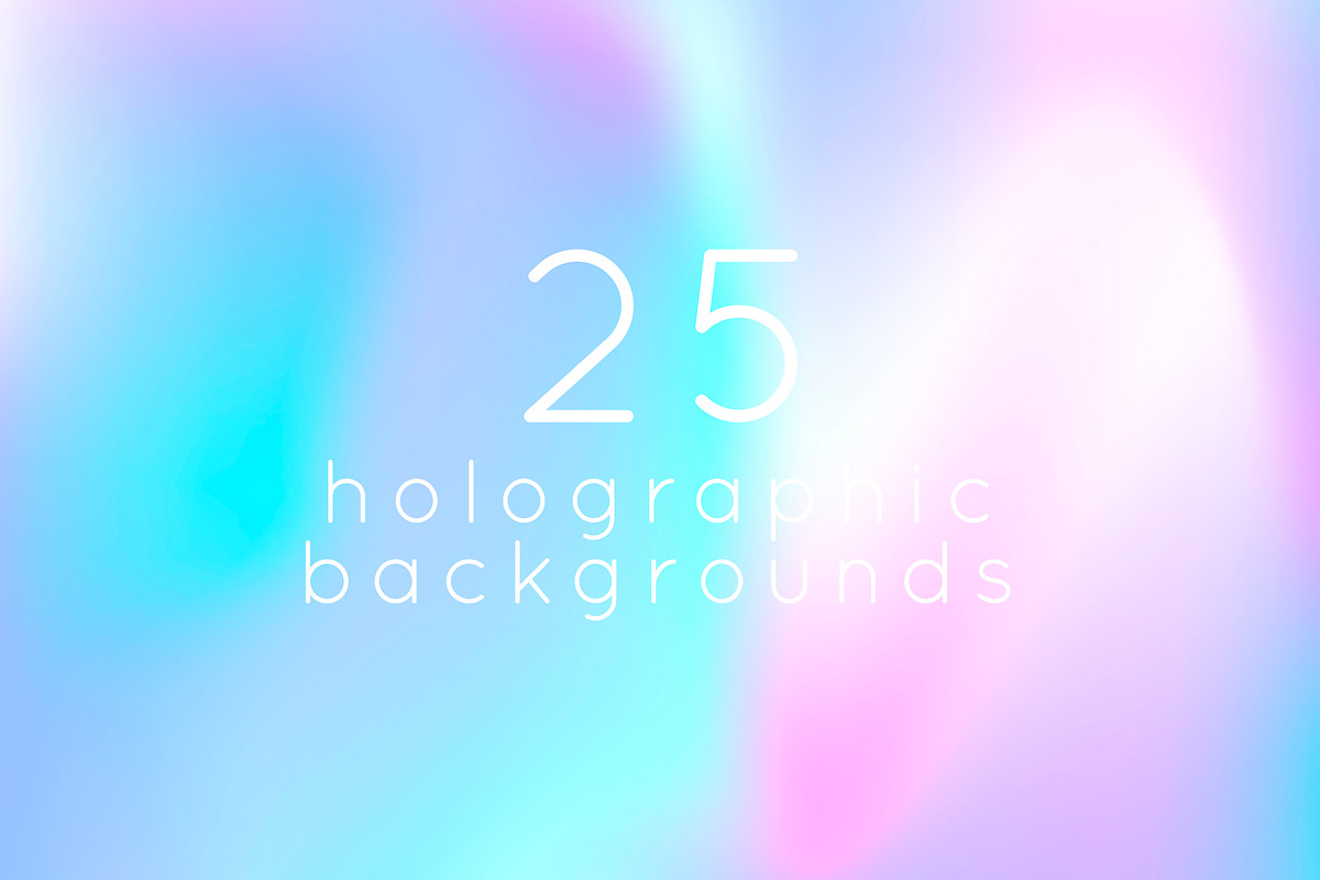25 square holographic backgrounds in Textures - product preview 8