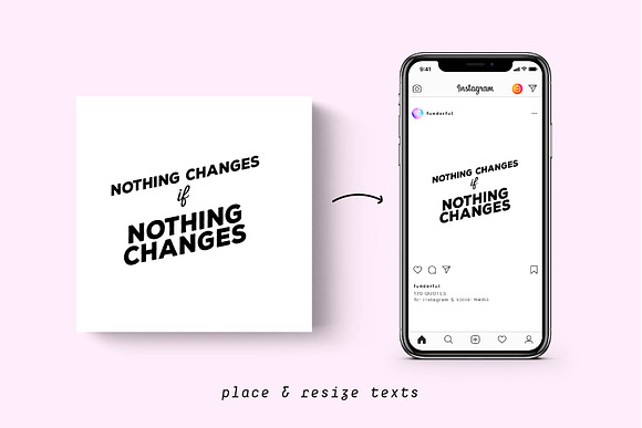 Social Media Quotes in Instagram Templates - product preview 1