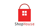 Shop House Logo Template