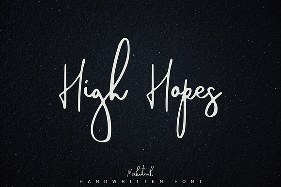 High Hopes | Sale 90%Off in Script Fonts - product preview 6