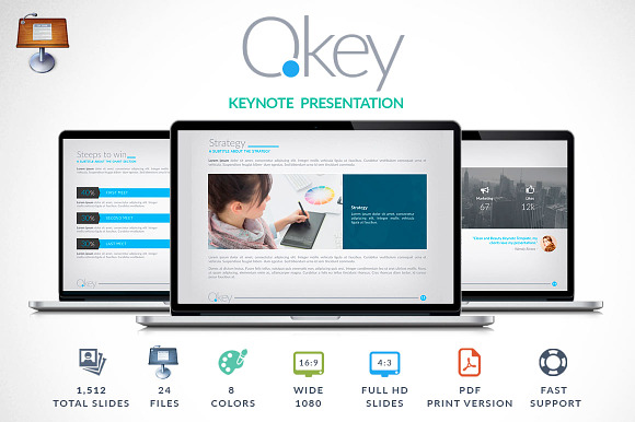 Okey | Keynote Presentation in Keynote Templates - product preview 2