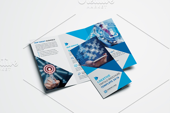 Corporate Trifold Brochure in Brochure Templates - product preview 3