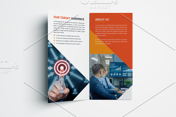 Corporate Trifold Brochure in Brochure Templates - product preview 11