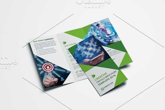 Corporate Trifold Brochure in Brochure Templates - product preview 13