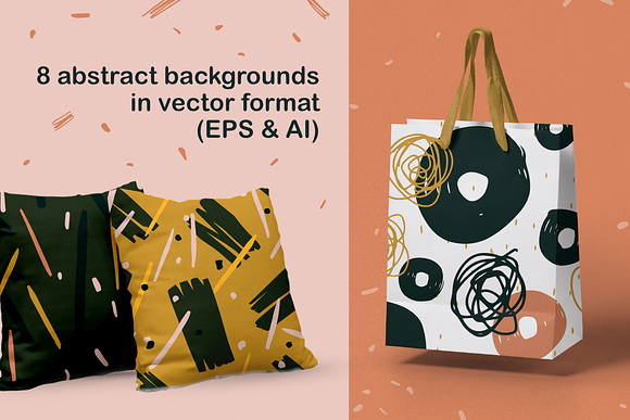 Abstract backgrounds in Patterns - product preview 1