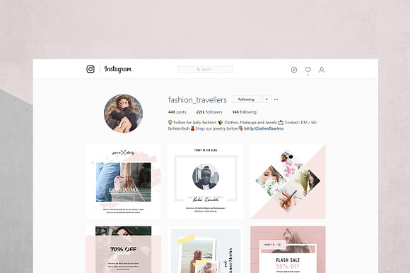 Modern Instagram Pack in Instagram Templates - product preview 5