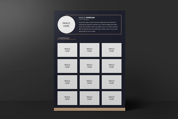 Resume / CV + Cover Letter Template in Letter Templates - product preview 15