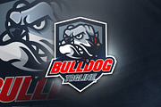 Bulldog Tagline-Mascot & Esport Logo