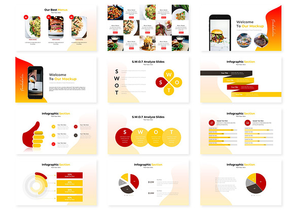 Foodaholic - Keynote Template in Keynote Templates - product preview 2