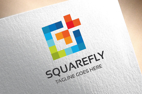 Squarefly Logo in Logo Templates - product preview 2