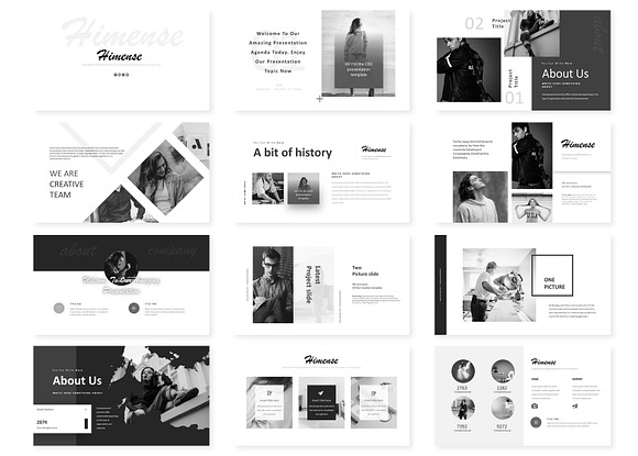 Himense - Google Slides Template in Google Slides Templates - product preview 1