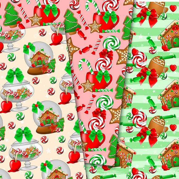 Sweet christmas patterns in Patterns - product preview 2
