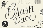 Procreate Lettering Brush Pack