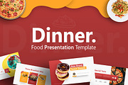 Dinner - Food Presentation Template