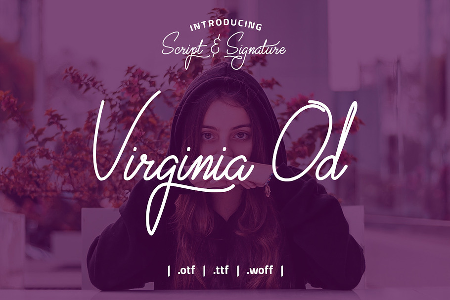 Virginia Od // Luxury Signature Font in Script Fonts - product preview 8