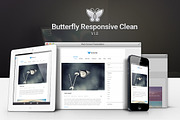 Butterfly Responsive Clean Blog
