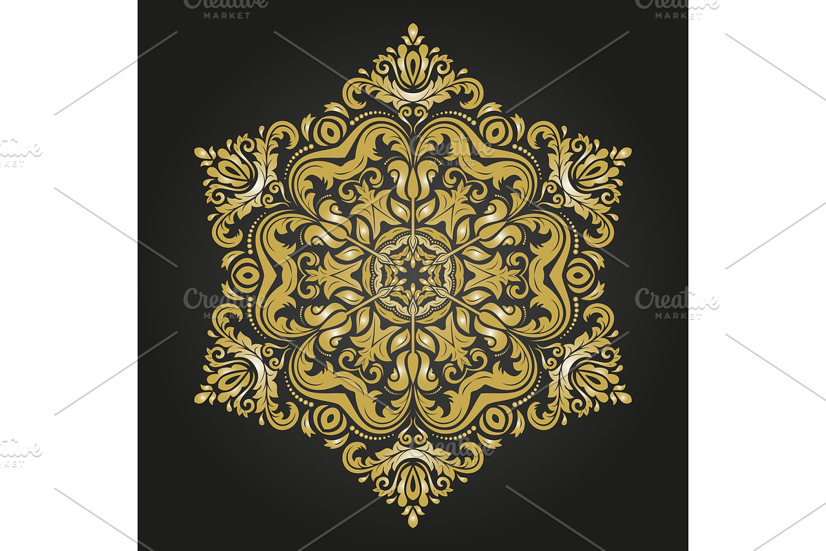 Orient Vector Pattern. Abstract in Illustrations - product preview 8