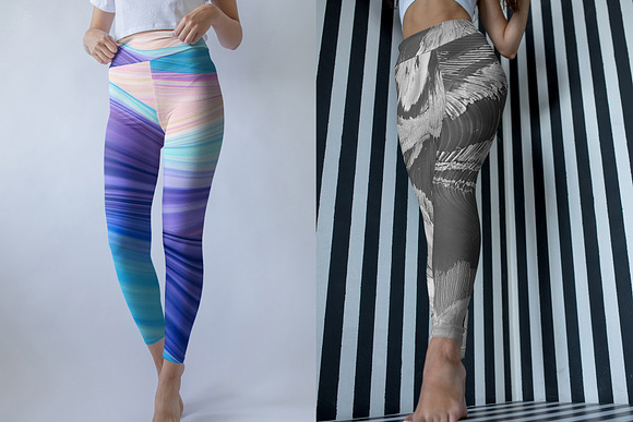100 Leggings Mock-Up #20 in Product Mockups - product preview 9