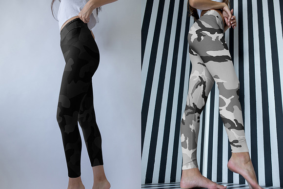 100 Leggings Mock-Up #20 in Product Mockups - product preview 13