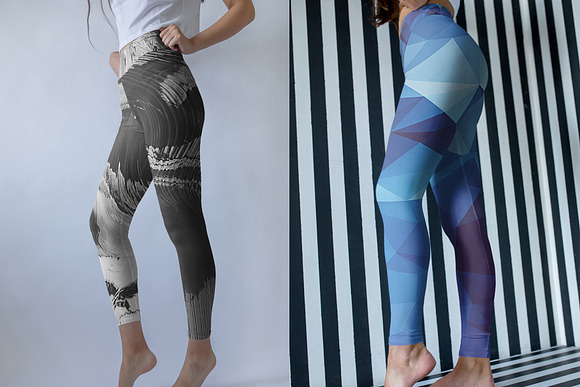 100 Leggings Mock-Up #20 in Product Mockups - product preview 14