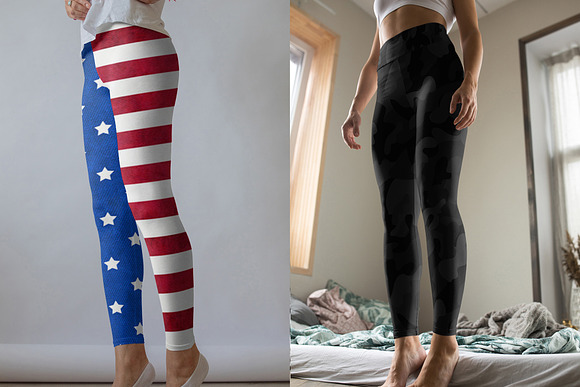 100 Leggings Mock-Up #20 in Product Mockups - product preview 17