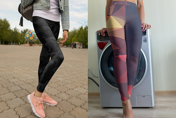 100 Leggings Mock-Up #20 in Product Mockups - product preview 22