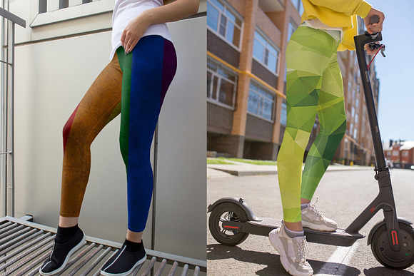 100 Leggings Mock-Up #20 in Product Mockups - product preview 28