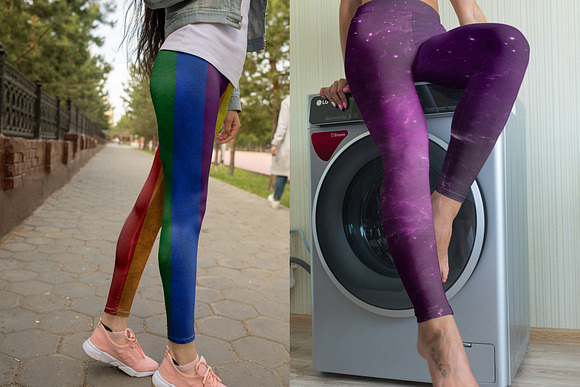 100 Leggings Mock-Up #20 in Product Mockups - product preview 30