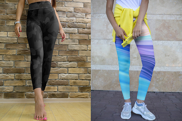 100 Leggings Mock-Up #20 in Product Mockups - product preview 33