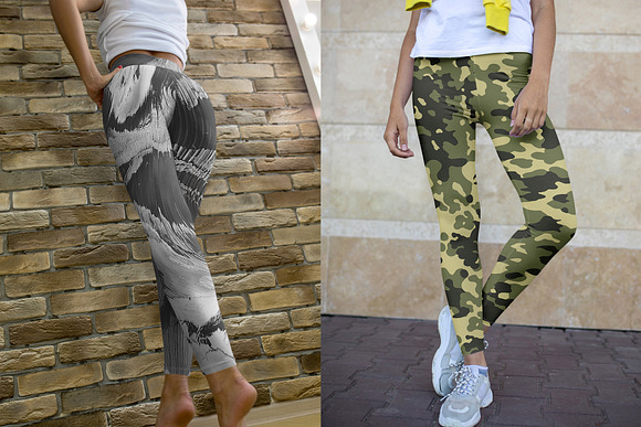 100 Leggings Mock-Up #20 in Product Mockups - product preview 35