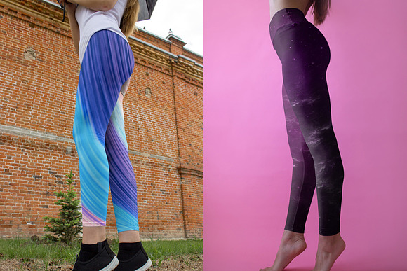 100 Leggings Mock-Up #20 in Product Mockups - product preview 38
