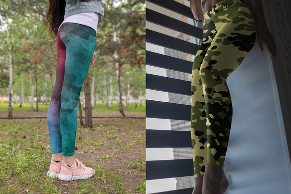 100 Leggings Mock-Up #20 in Product Mockups - product preview 39