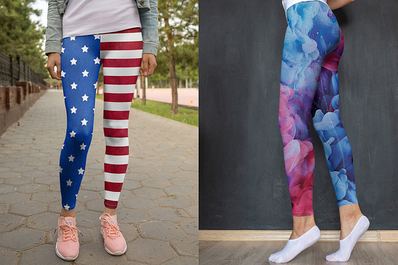 100 Leggings Mock-Up #20 in Product Mockups - product preview 41