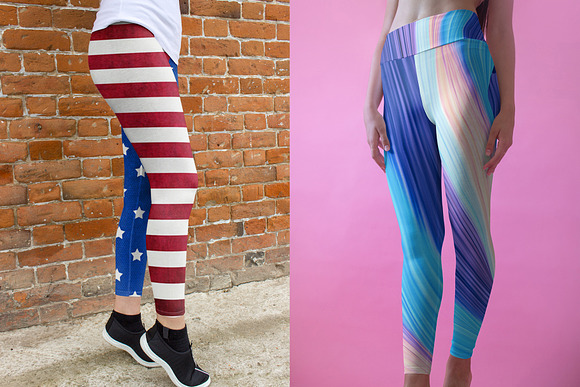 100 Leggings Mock-Up #20 in Product Mockups - product preview 44