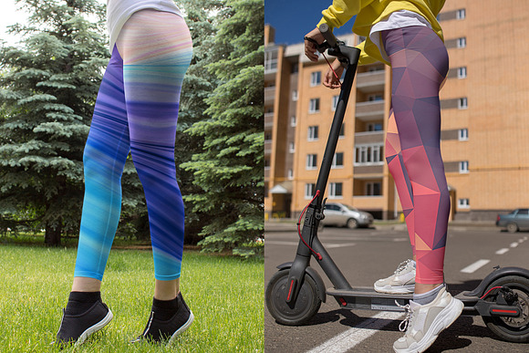 100 Leggings Mock-Up #20 in Product Mockups - product preview 46